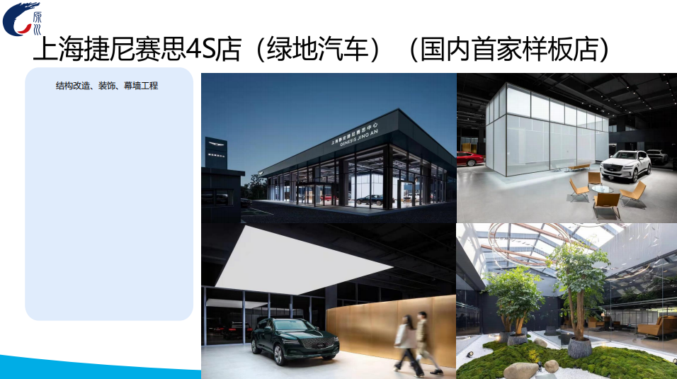 上海捷尼赛思4S店(绿地汽车) (国内首家样板店)